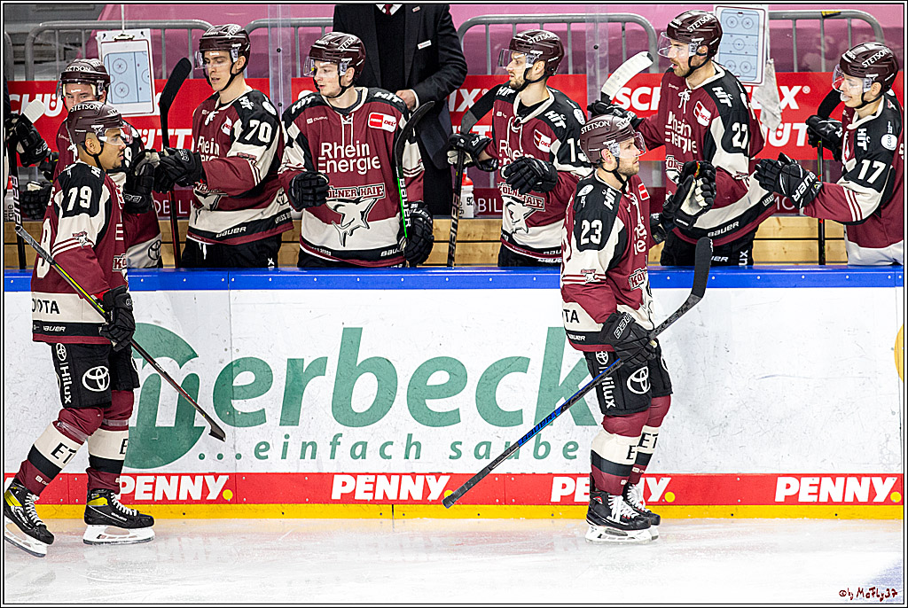 PENNY DEL;  Koelner Haie - Iserlohn Roosters; Koeln, 11.01.2021